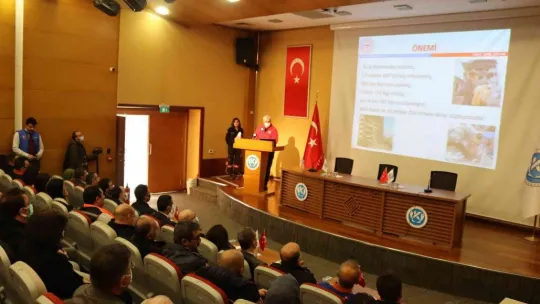KAYÜ'de 'afet' eğitimi