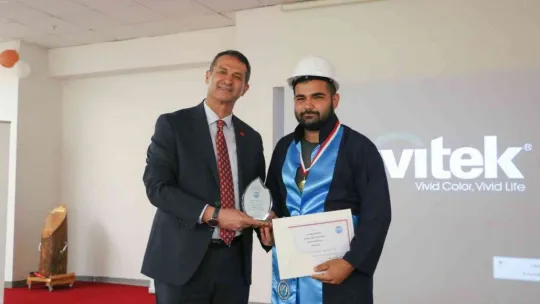 KAYÜ Tomarza Mustafa Akıncıoğlu MYO'da Mezuniyet Coşkusu
