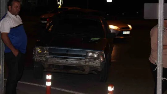 Kazaya karışan alkollü aday sürücünün ehliyeti iptal edildi