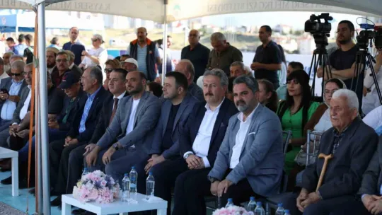 Kemal-Hülya Elmacıoğlu Cami'nin temeli atıldı