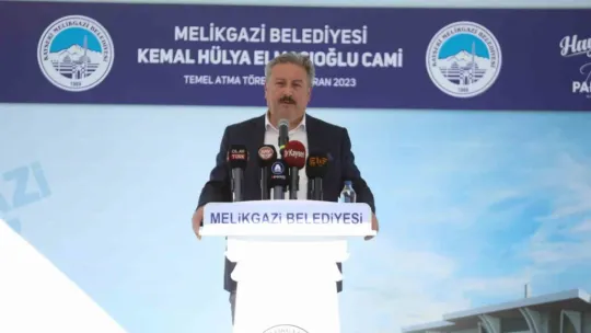 Kemal-Hülya Elmacıoğlu Cami'nin temeli atıldı
