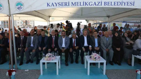 Kemal-Hülya Elmacıoğlu Cami'nin temeli atıldı