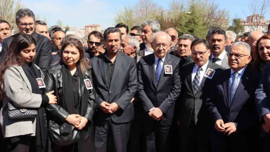 Kemal Kılıçdaroğlu, CHP Kayseri İl Başkanı'nın oğlunun cenazesine katıldı