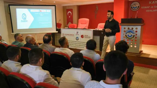 Esnaflara Oran destekli eğitim programı