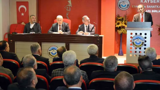 KESOB'da yeni dönemin ilk Başkanlar Kurulu Toplantısı yapıldı