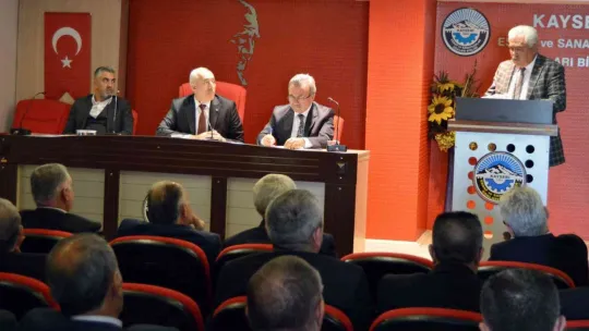 KESOB'da yeni dönemin ilk Başkanlar Kurulu Toplantısı yapıldı