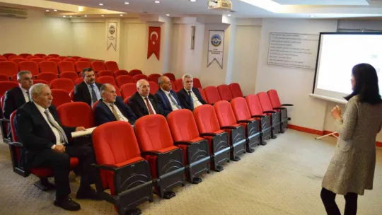 KESOB yönetimine AB proje önerileri anlatıldı