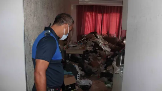 Kiracı gitti, çöp ev kaldı