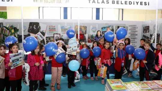 Kitap Fuarında Talas'a yoğun ilgi