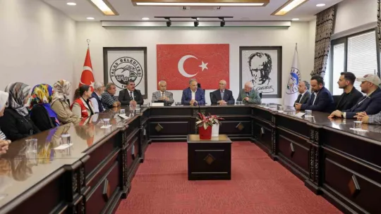 Kızılay Talas'tan Başkan Yalçın'a Teşekkür