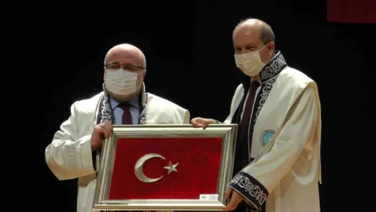 KKTC Cumhurbaşkanı Tatar: 'Biz direnmeye devam edeceğiz yeter ki Türkiye arkamızda dursun'