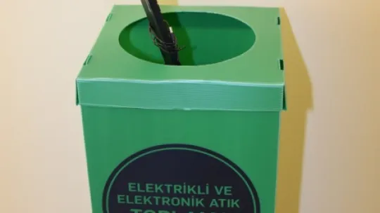 Kocasinan, 1 yılda 550 kilo elektronik atığı ekonomiye kazandırdı