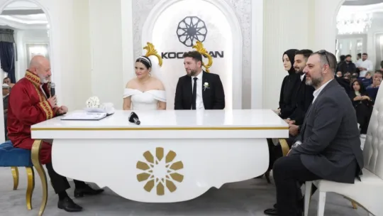 Kocasinan, 2023 yılında 2 bin 804 mutlu evliliğin temelini attı
