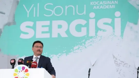 Kocasinan Akademi'den göz kamaştıran 'yılsonu sergisi' açıldı