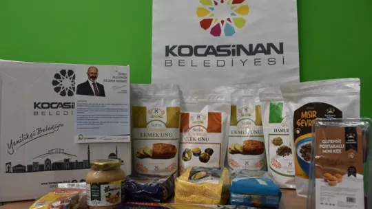 Kocasinan Belediyesi çölyaklılara 4 yılda 3 bin 723 paket dağıttı