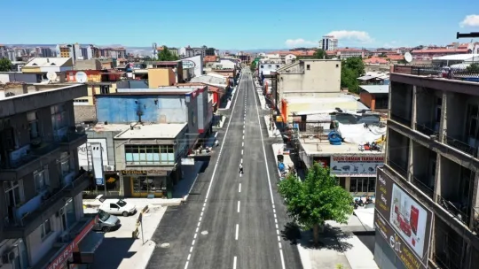 Kocasinan bir yılda 132 km asfalt yol yaptı