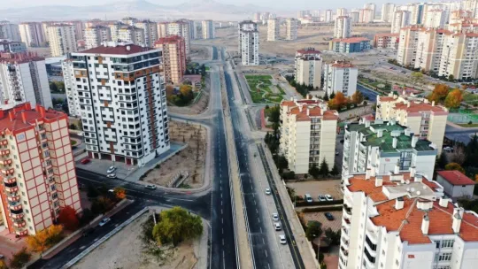 Kocasinan bir yılda 132 km asfalt yol yaptı