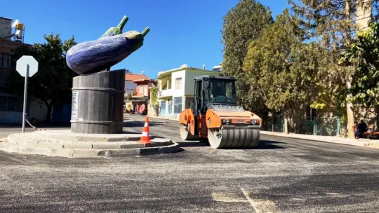 Kocasinan'dan kırsal mahallelere 115 km stabilize yol