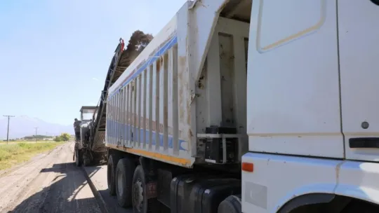 Kocasinan'dan kırsal mahallelere 115 km stabilize yol