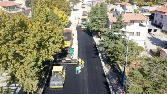 Kocasinan'dan kırsal mahallelere 115 km stabilize yol