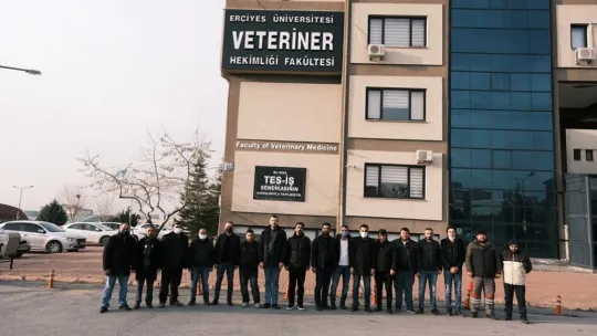 Kocasinan Belediyesi'nden veterinerlik personeline sertifikalı eğitim