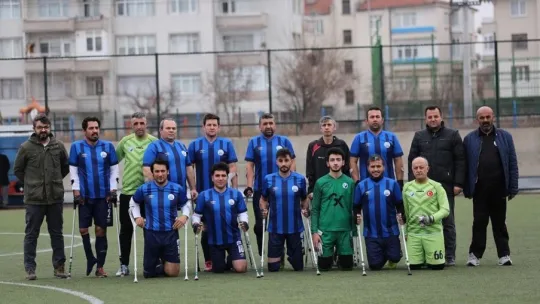 Kocasinan Belediyesi'nin Ampute Futbol Takımı'nda Hedef Şampiyonluk