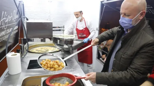 Kocasinan'da 'ikram lokması' uygulaması