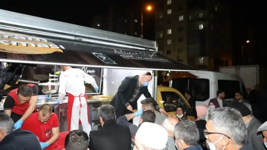 Kocasinan'da 'ikram lokması' uygulaması
