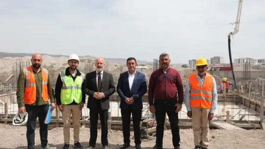 Kocasinan'da 6 derslikli anaokulun temeli atıldı