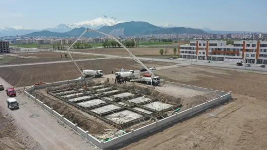 Kocasinan'da 6 derslikli anaokulun temeli atıldı
