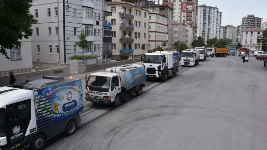 Kocasinan'da Bahar temizliği Devam Ediyor