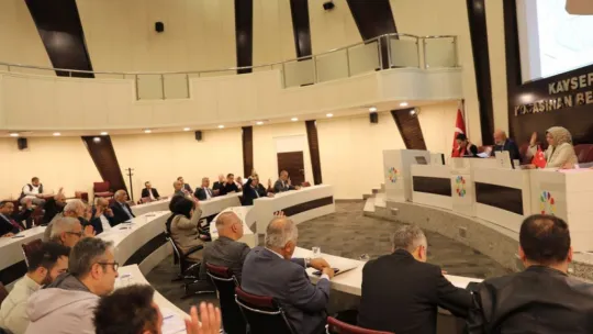 Kocasinan'da Kasım Ayı Meclis Toplantısı gerçekleştirildi