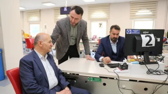 Kocasinan'da vergi mesaisi