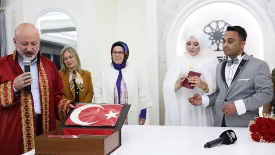Kocasinan'da Yeni Nikah Salonu Açıldı