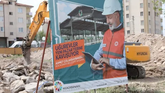 Uğurevler'e modern pazar yeri
