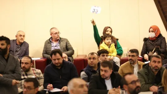 Kocasinan, ihalelerde 176 milyon 380 bin Türk Lirası gelir elde etti