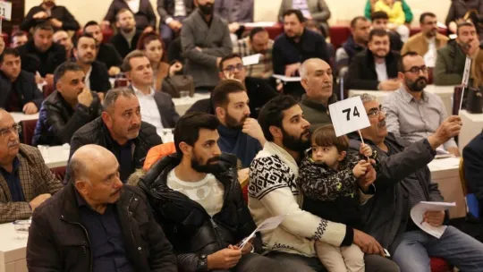 Kocasinan, ihalelerde 176 milyon 380 bin Türk Lirası gelir elde etti