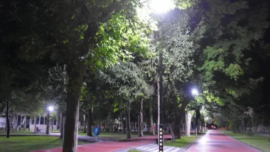 Kocasinan'ın estetik görünümlü parkları görsel şölen sunuyor