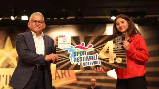 Kocasinan'ın Yıldızları'na ödül töreni düzenlendi