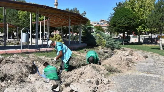 Kocasinan, otomatik sulama sistemiyle su ve enerji tasarrufu sağlıyor
