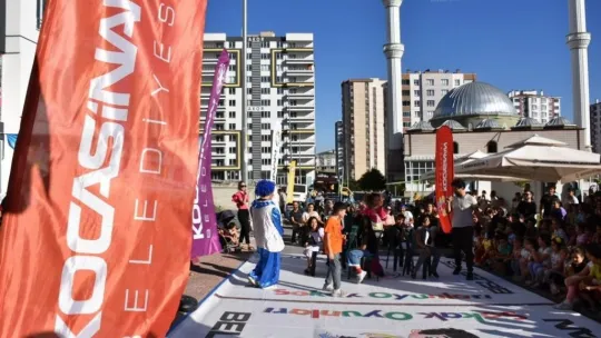 Kocasinanlı çocuklar, sokak oyunları şenliğiyle mutlu