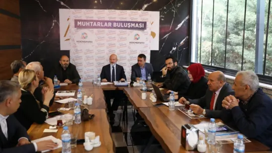 Kocasinanlı Muhtarlar: 'Hizmetlerle mahallede eksik kalmadı'