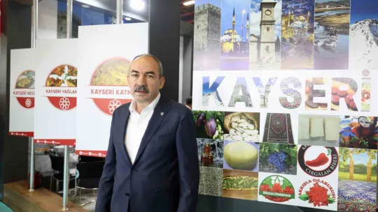 Kayseri'nin Yöresel ürünleri Antalya YÖREX Fuarı'nda tanıtıldı