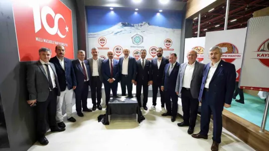 Kayseri'nin Yöresel ürünleri Antalya YÖREX Fuarı'nda tanıtıldı