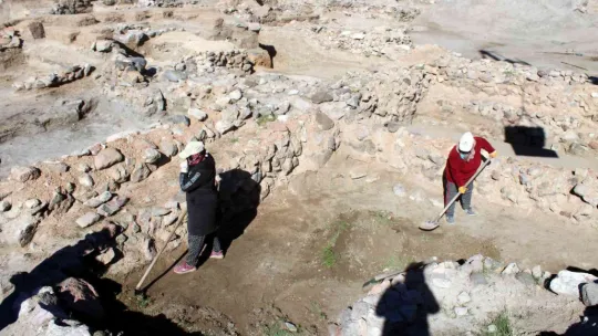 Kültepe'de 4 bin 500 yıllık parmak izleri bulundu