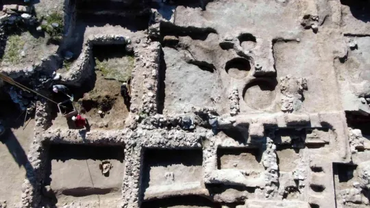 Kültepe'de 4 bin 500 yıllık parmak izleri bulundu