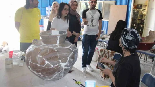 Kültepe'ye ziyaretçi akını