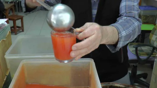 Lezzetli turşunun sırrı 'kaya tuzu'