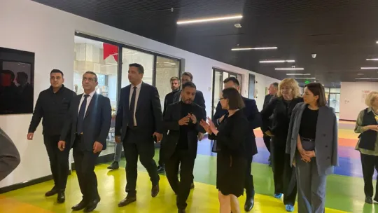 Litvanyalı heyet, Engelsiz Yaşam Merkezi'nden çok etkilendi