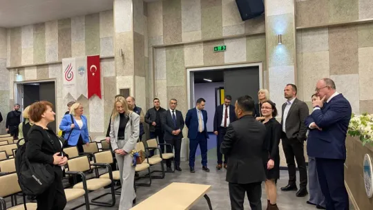 Litvanyalı heyet, Engelsiz Yaşam Merkezi'nden çok etkilendi